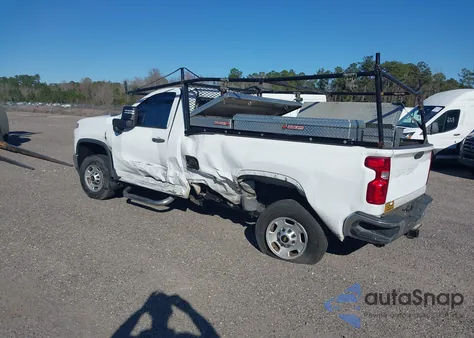 2022 Chevrolet Silverado 2500Hd 2Wd Long Bed Wt из США, поврежденный, VIN 1GC0WLE72NF248065